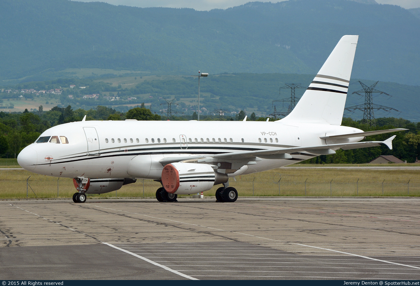 Photo of VP-CCH - Airbus A318-112(CJ) Elite operated by Jet Aviation Business Jets