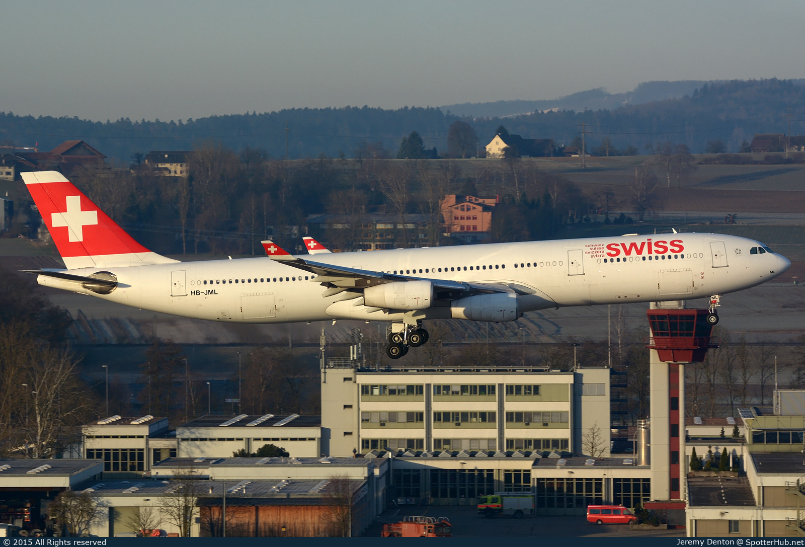 Photo of HB-JML - Airbus A340-313 operated by Swiss International Air Lines