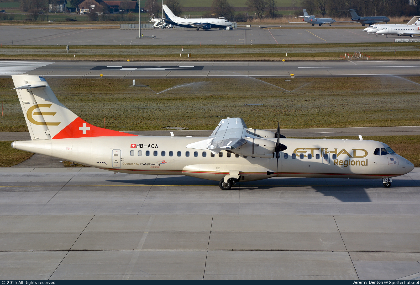 Photo of HB-ACA - ATR 72-500 operated by Etihad Regional (opb Darwin Airline)