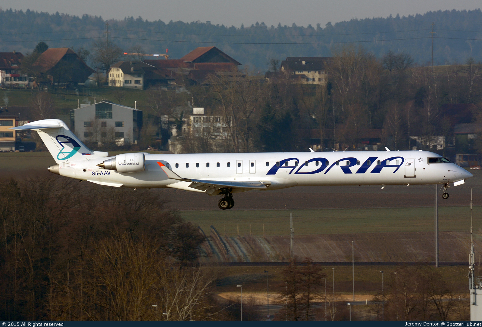 Photo of S5-AAV - Bombardier CRJ-900LR operated by Adria Airways