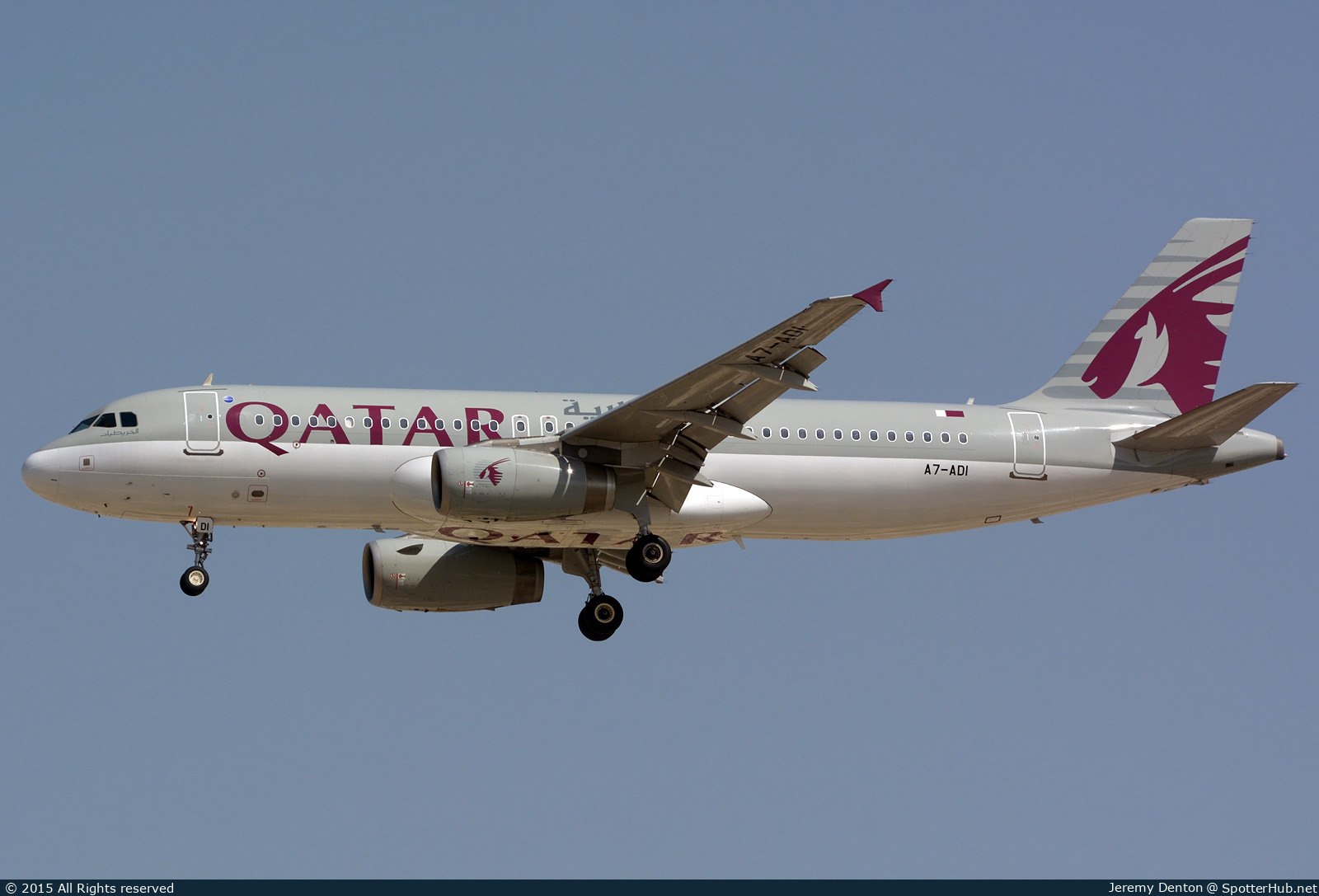 Photo of A7-ADI - Airbus A320-232 operated by Qatar Airways