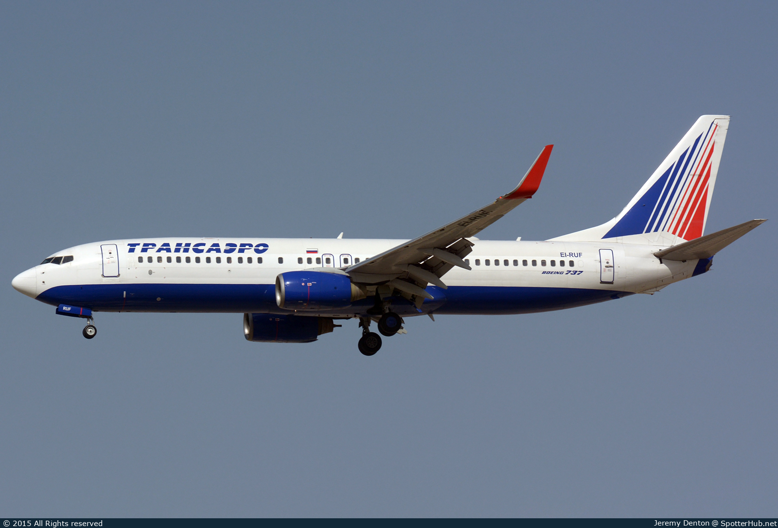 Photo of EI-RUF - Boeing 737-85P operated by Transaero