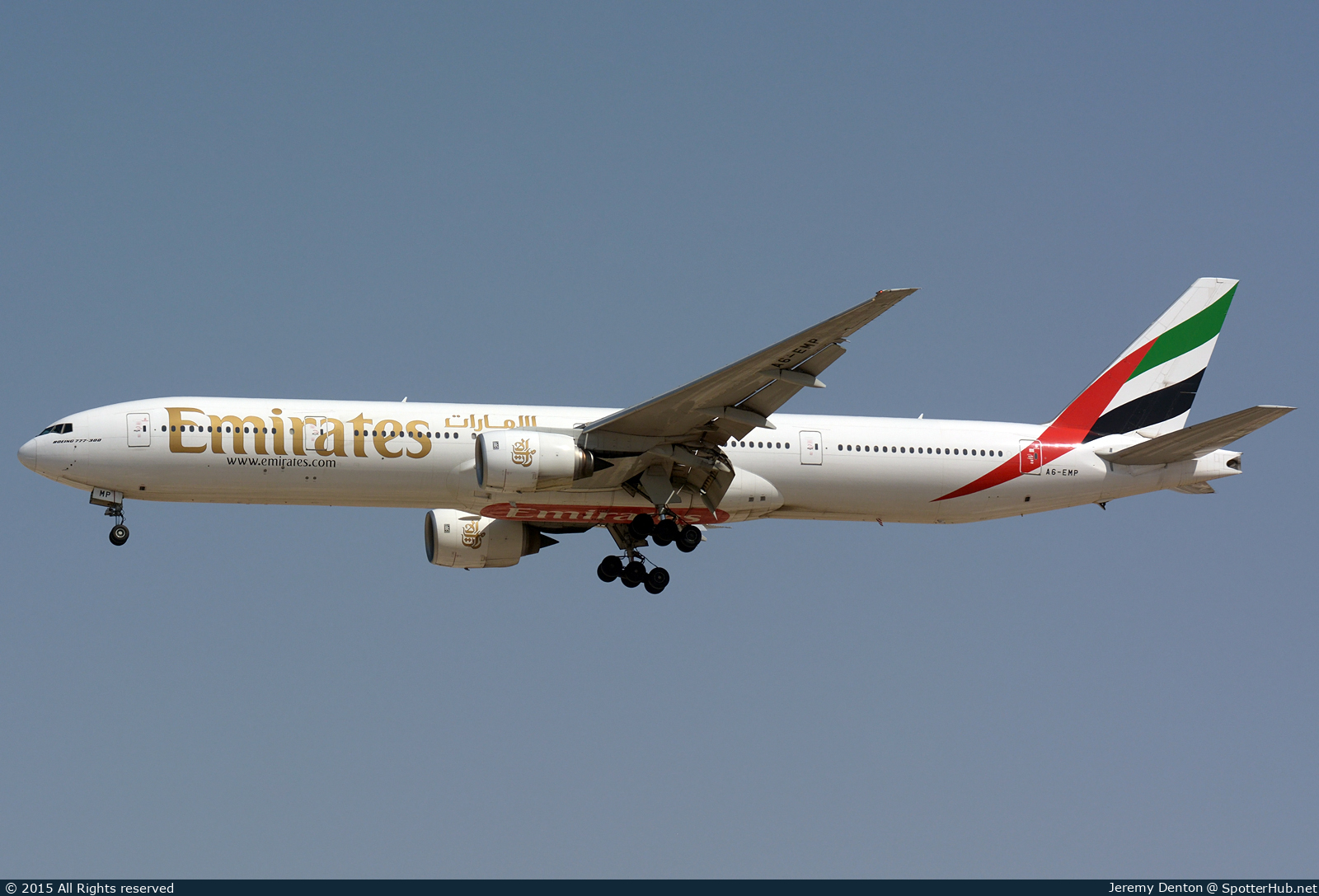 Photo of A6-EMP - Boeing 777-31H operated by Emirates