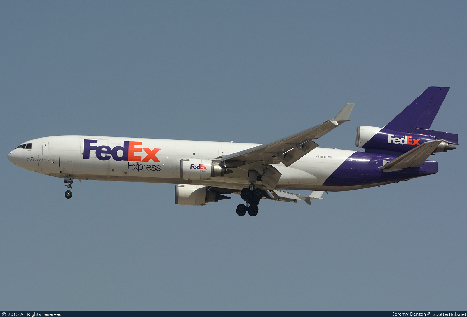 Photo of N613FE - McDonnell Douglas MD-11(F) operated by FedEx