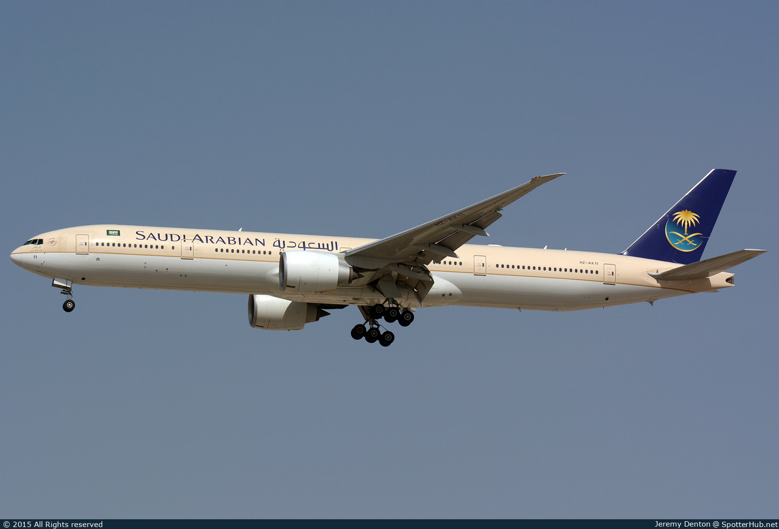Photo of HZ-AK11 - Boeing 777-368(ER) operated by Saudi Arabian Airlines