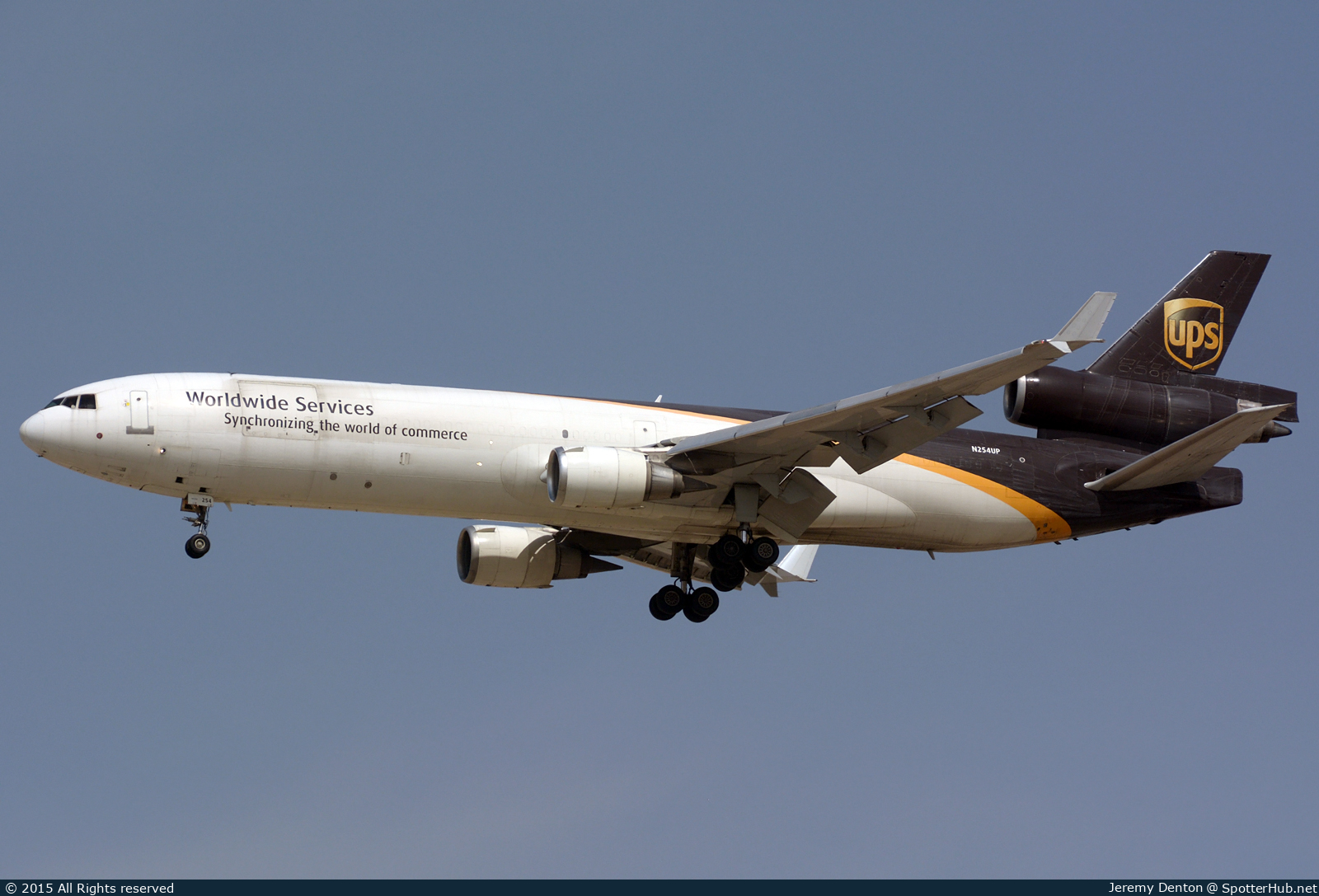 Photo of N254UP - McDonnell Douglas MD-11(F) operated by UPS United Parcel Service