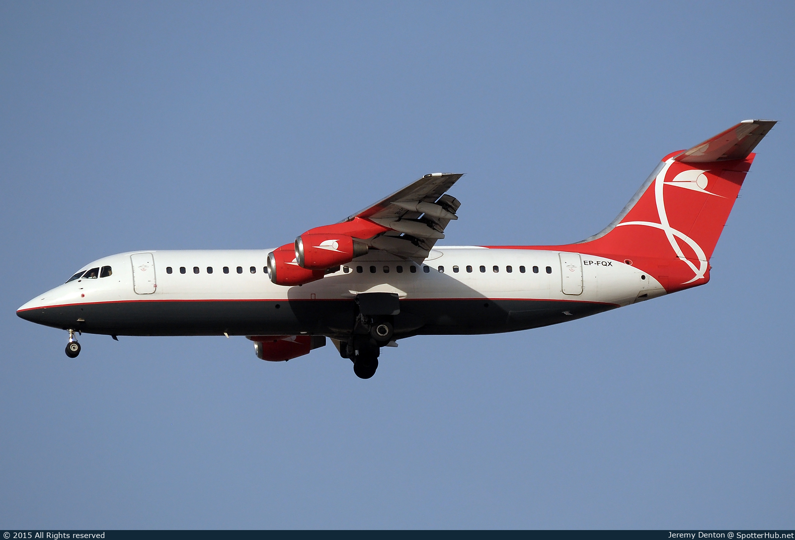 Photo of EP-FQX - British Aerospace Avro RJ100 operated by Qeshm Air