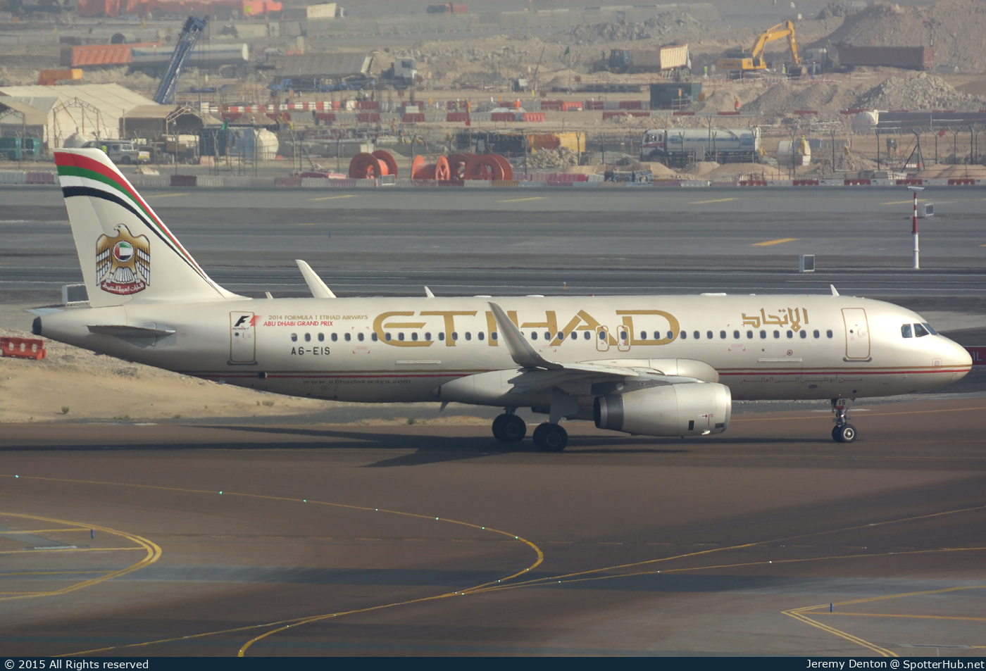 Photo of A6-EIS - Airbus A320-232 operated by Etihad Airways