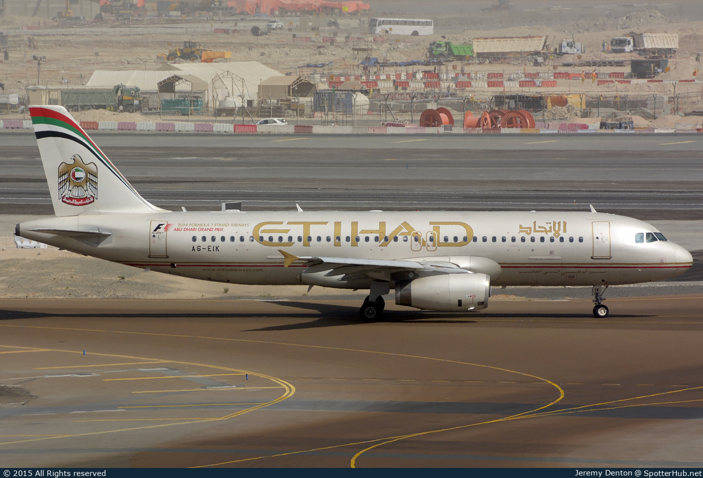 Photo of A6-EIK - Airbus A320-232 operated by Etihad Airways