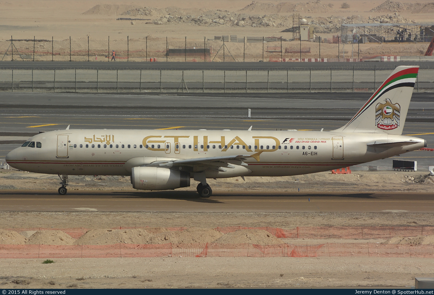 Photo of A6-EIH - Airbus A320-232 operated by Etihad Airways