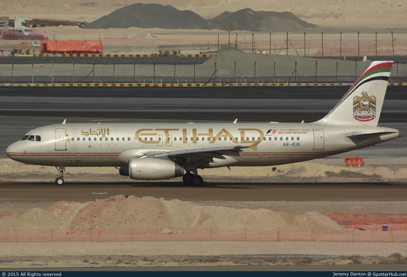 Photo of A6-EIG - Airbus A320-232 operated by Etihad Airways
