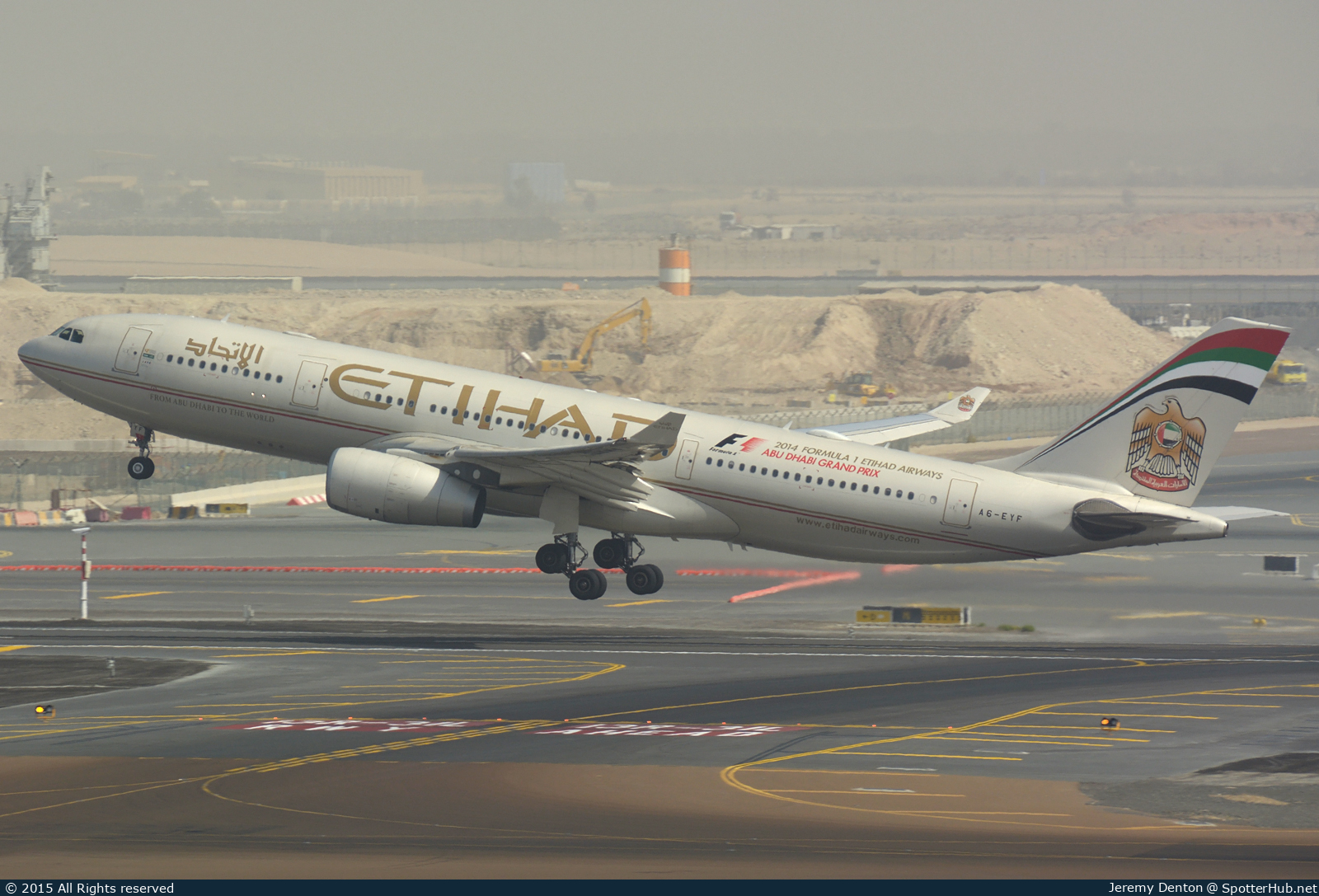 Photo of A6-EYF - Airbus A330-243 operated by Etihad Airways