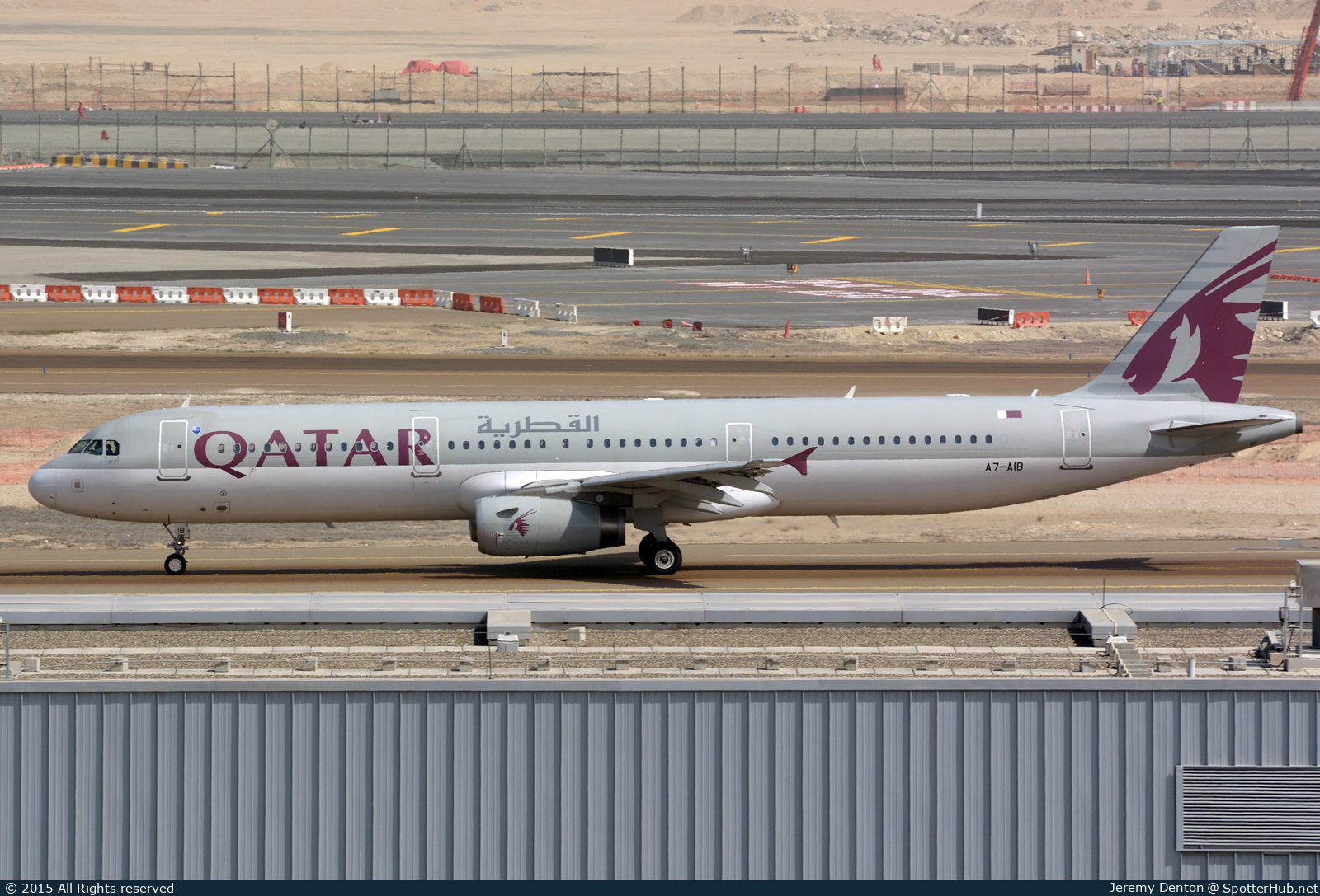 Photo of A7-AIB - Airbus A321-231 operated by Qatar Airways