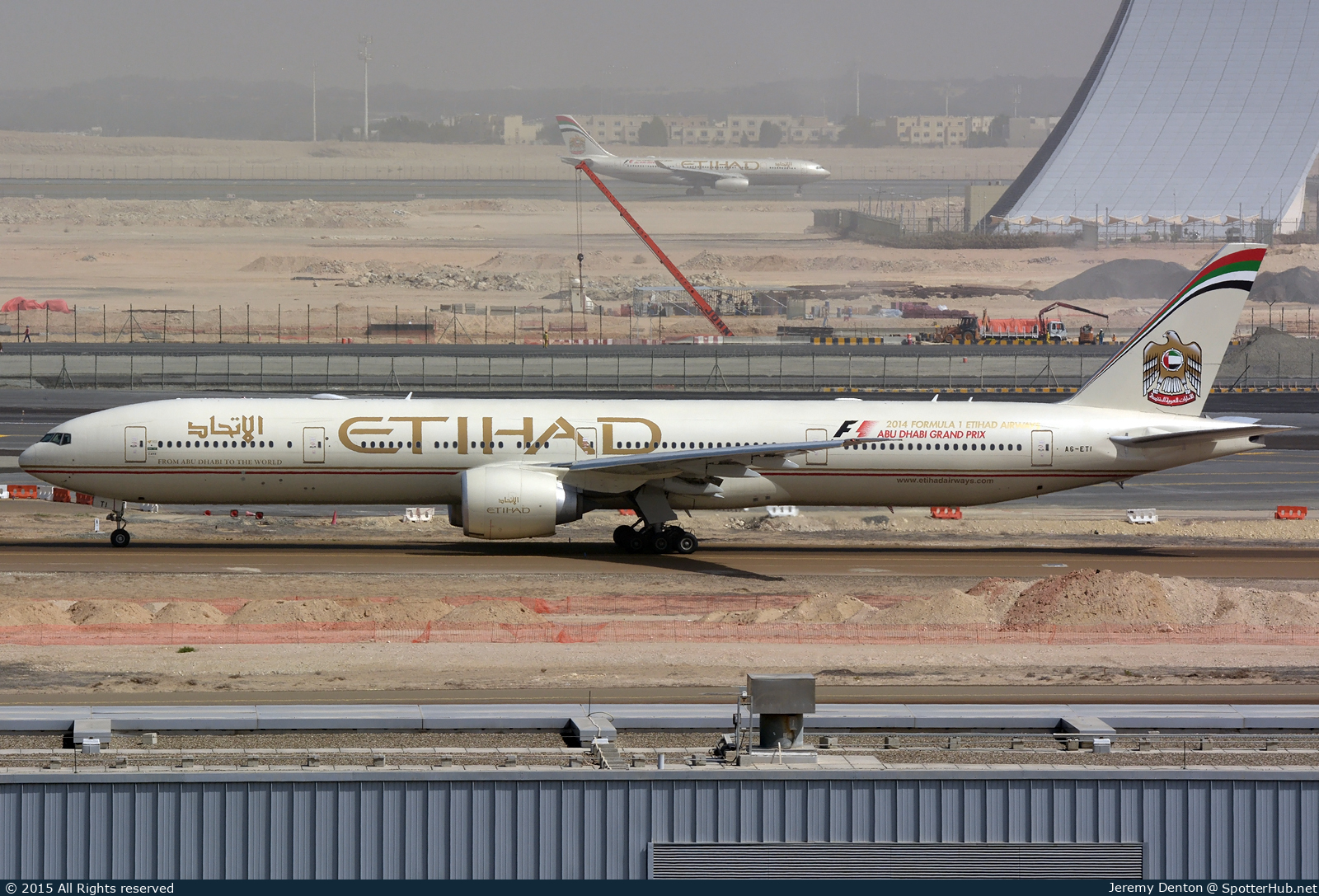 Photo of A6-ETI - Boeing 777-3FX(ER) operated by Etihad Airways