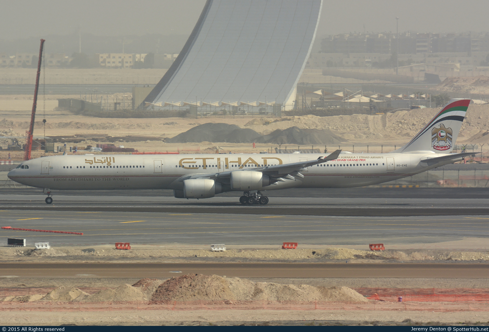 Photo of A6-EHE - Airbus A340-642 operated by Etihad Airways