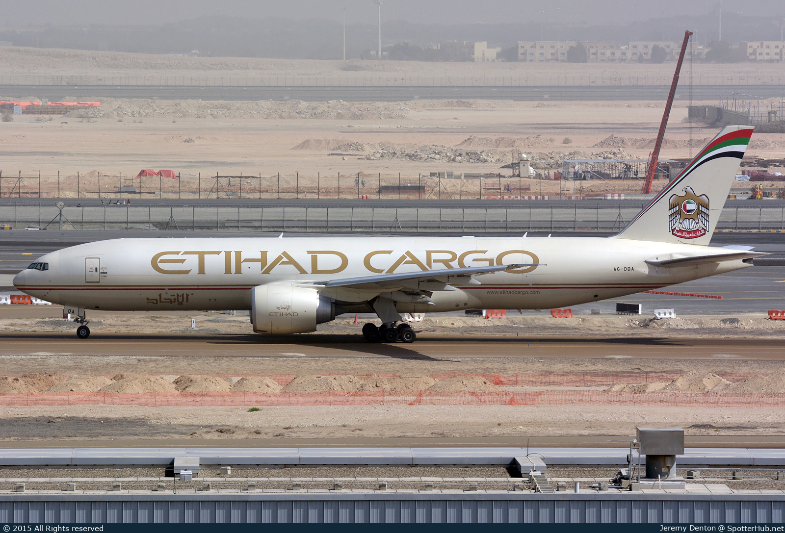 Photo of A6-DDA - Boeing 777-FFX operated by Etihad Cargo