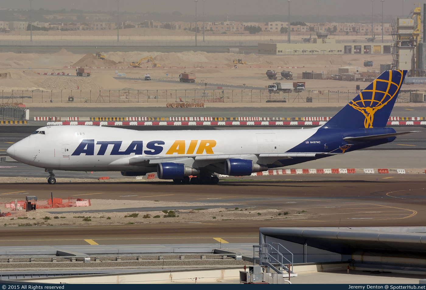 Photo of N497MC - Boeing 747-47UF operated by Atlas Air
