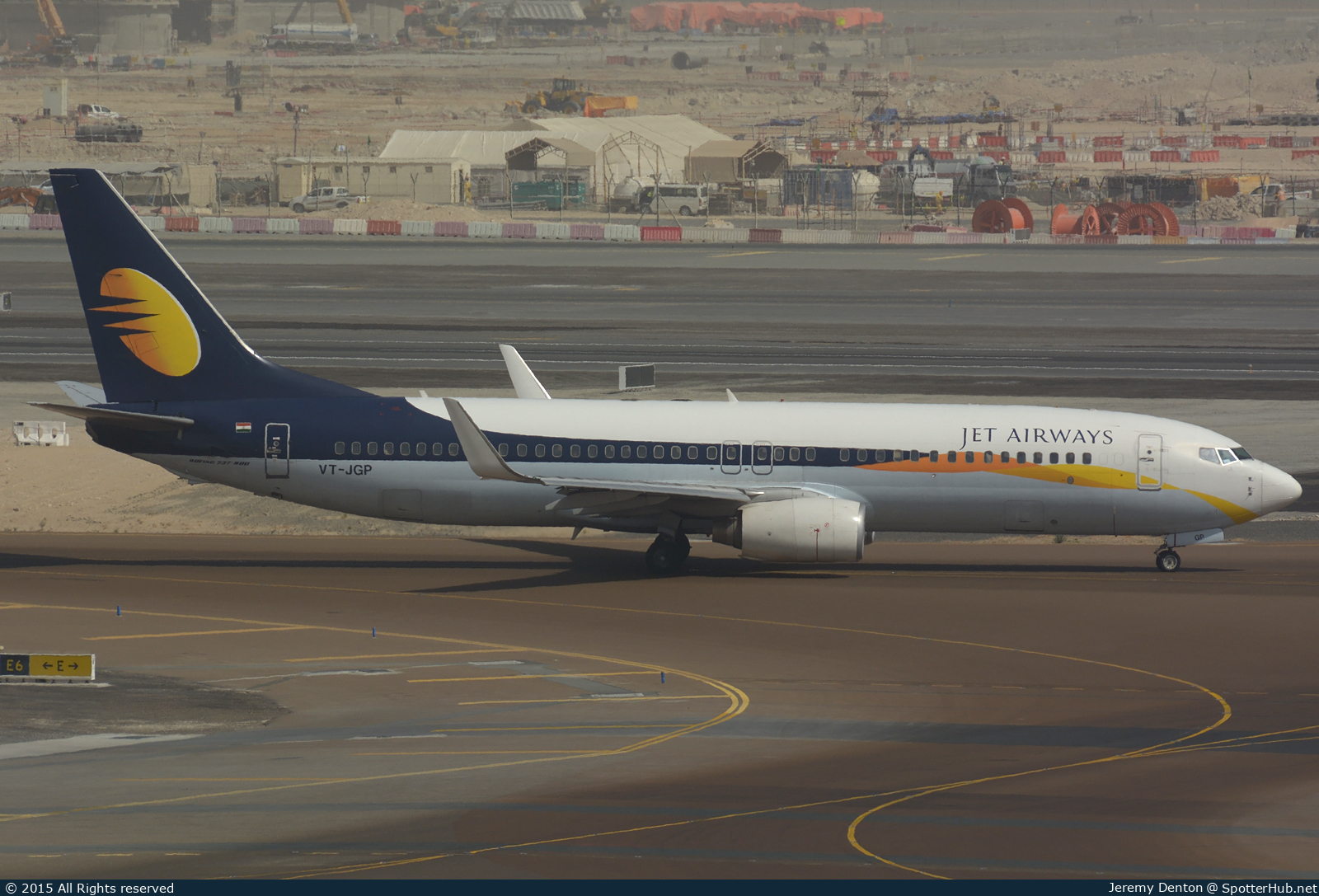 Photo of VT-JGP - Boeing 737-85R operated by Jet Airways