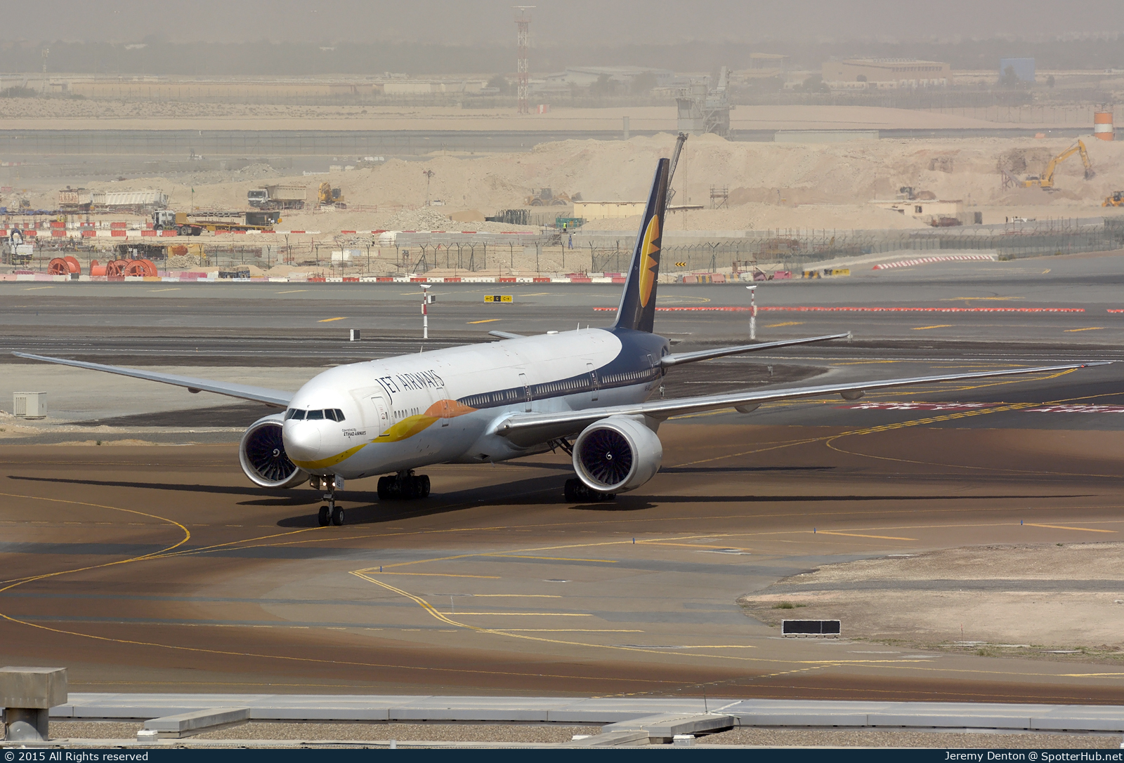 Photo of A6-JAE - Boeing 777-35R(ER) operated by Etihad Airways (opb Jet Airways)