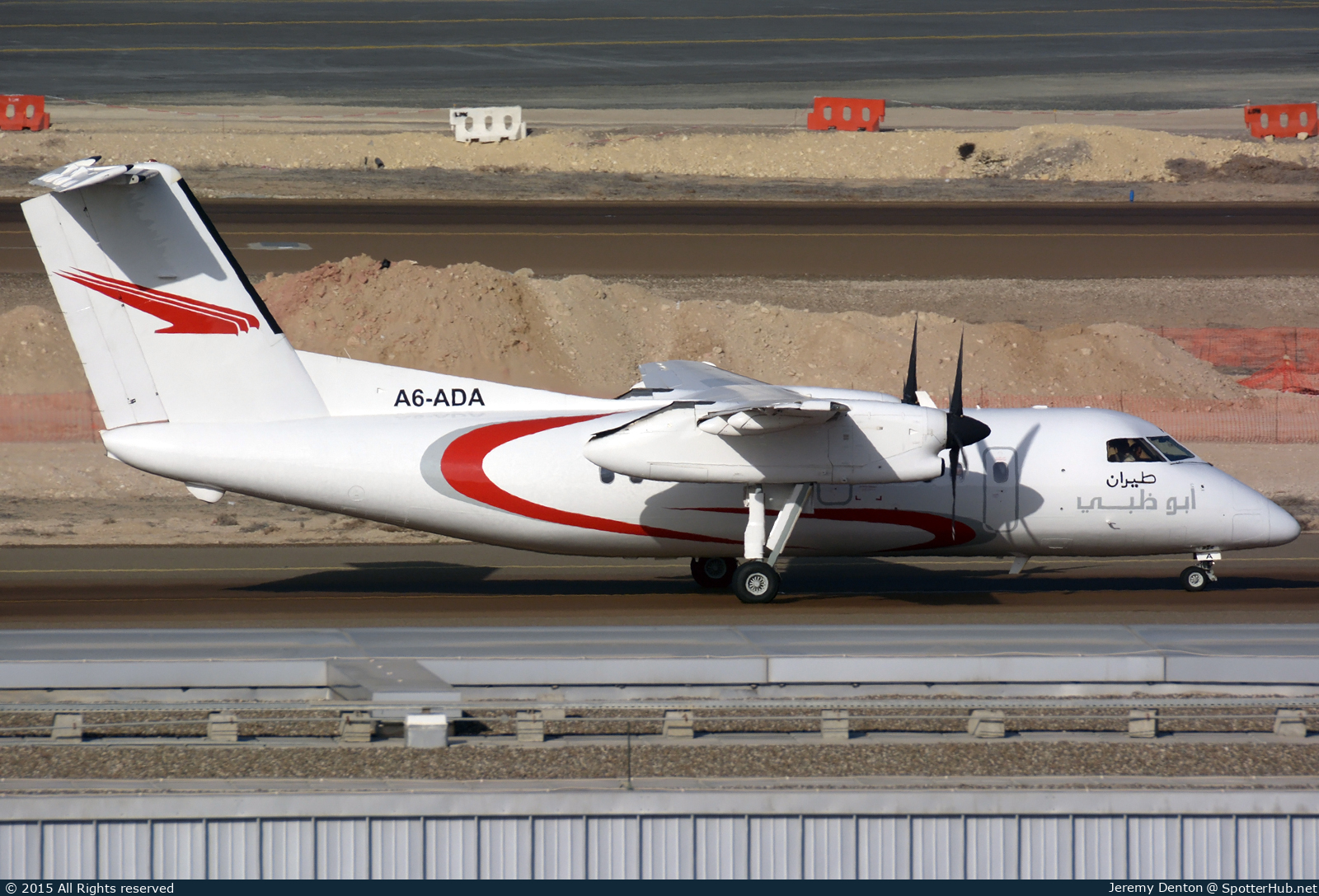 Photo of A6-ADA - Bombardier DHC-8-202 Dash 8 Q200 operated by Abu Dhabi Aviation