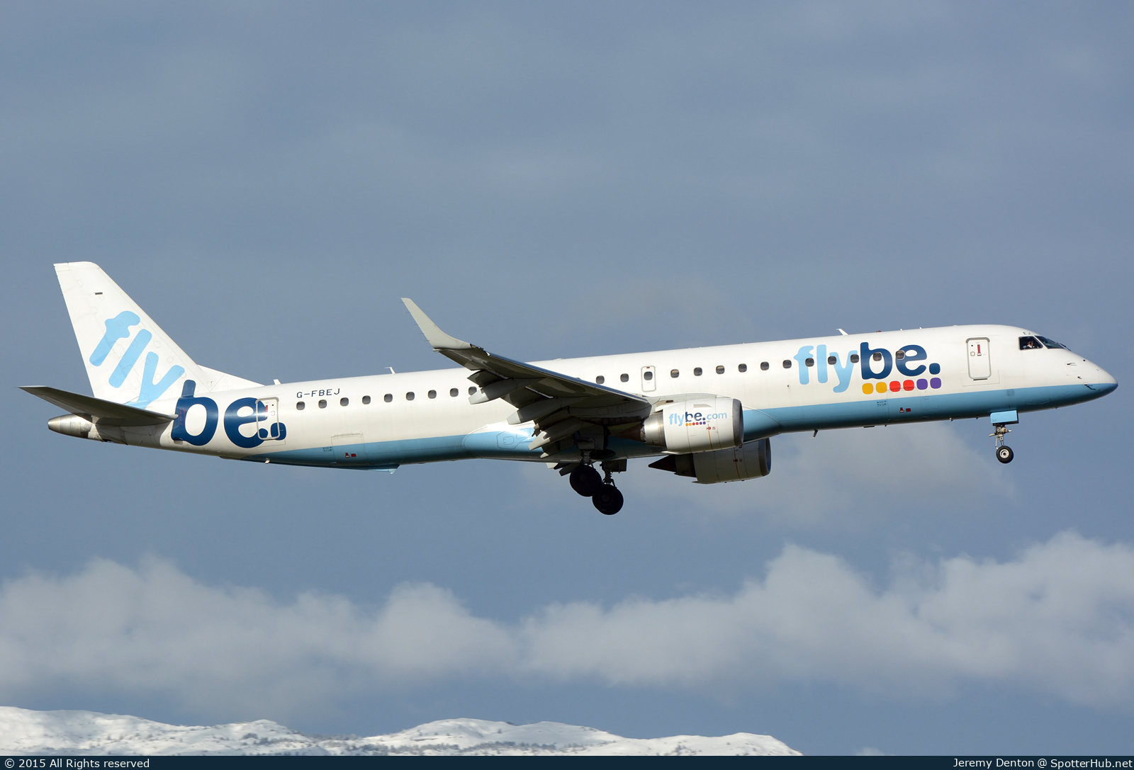 Photo of G-FBEJ - Embraer ERJ-195LR operated by flybe
