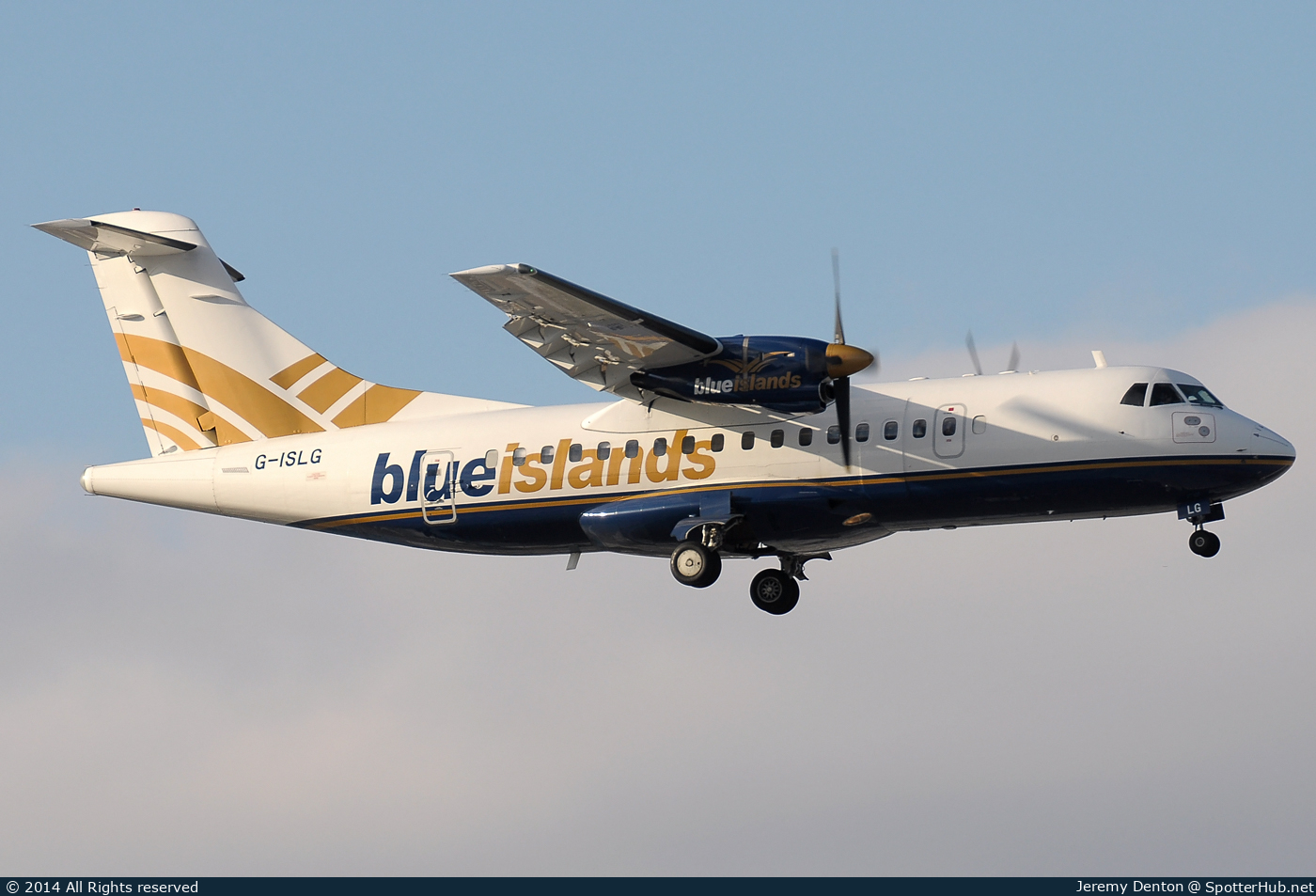 Photo of G-ISLG - ATR 42-320 operated by Blue Islands