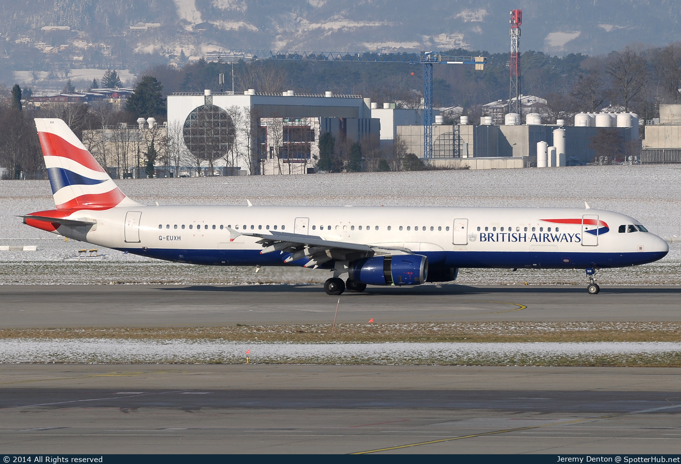 Photo of G-EUXH - Airbus A321-231 operated by British Airways