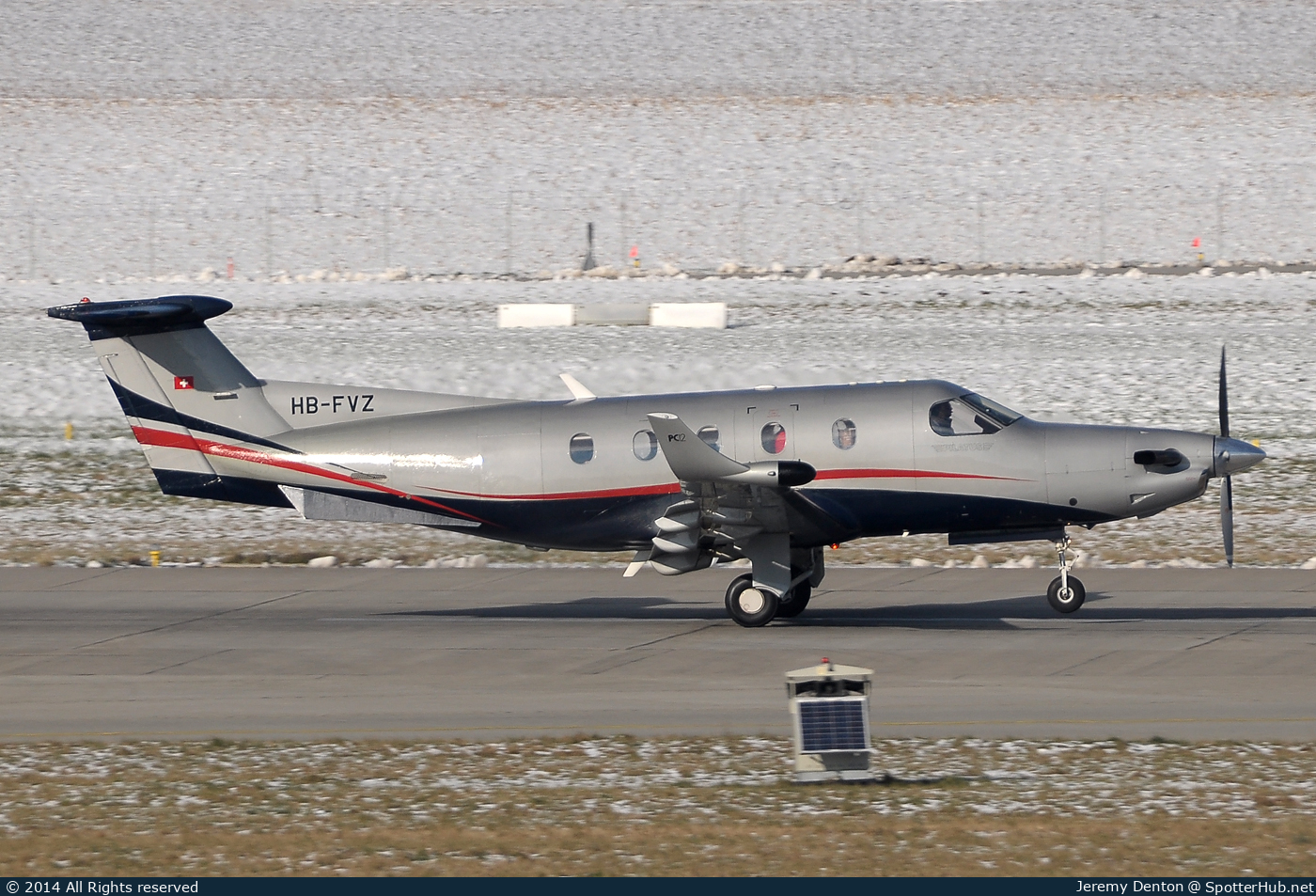 Photo of HB-FVZ - Pilatus PC-12/45 operated by Fly 7 Executive Aviation