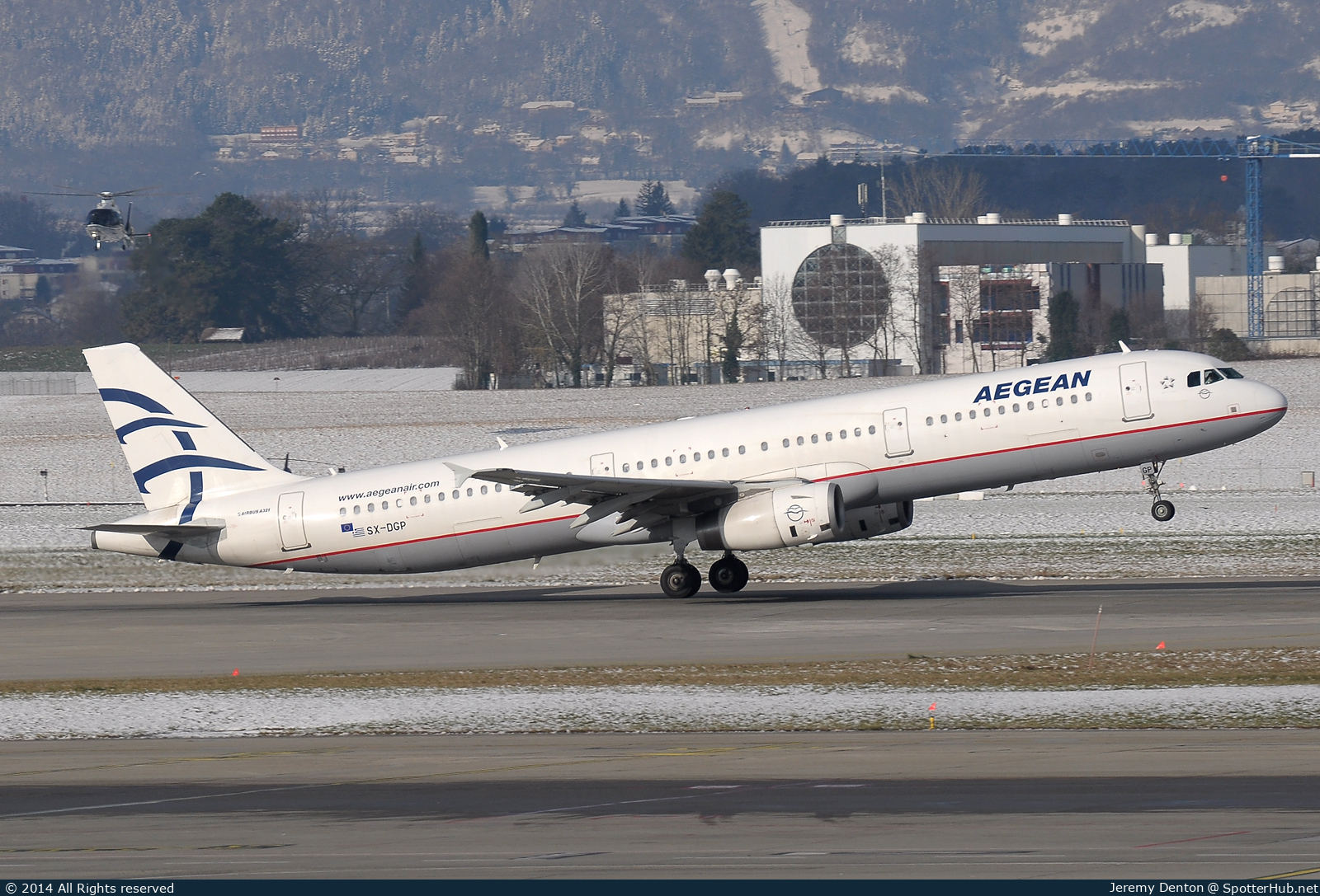 Photo of SX-DGP - Airbus A321-231 operated by Aegean Airlines