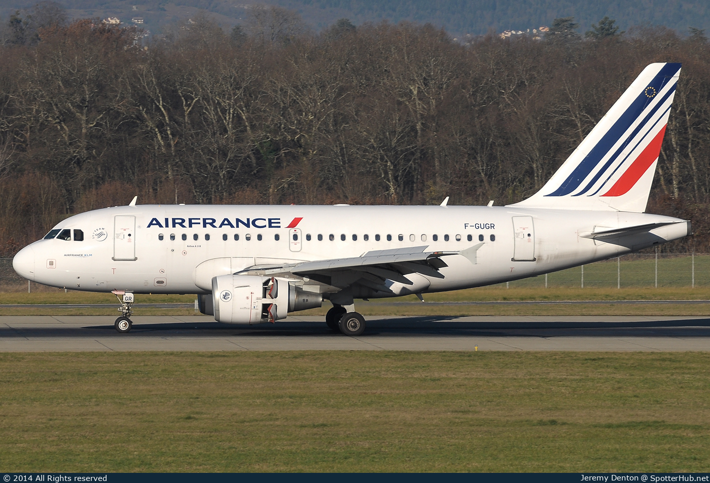 Photo of F-GUGR - Airbus A318-111 operated by Air France
