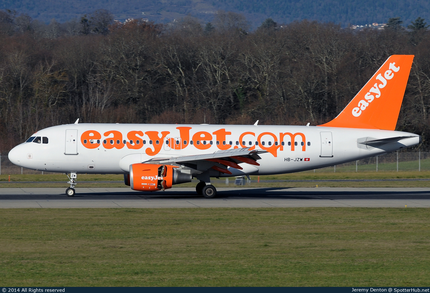 Photo of HB-JZW - Airbus A319-111 operated by easyJet Switzerland