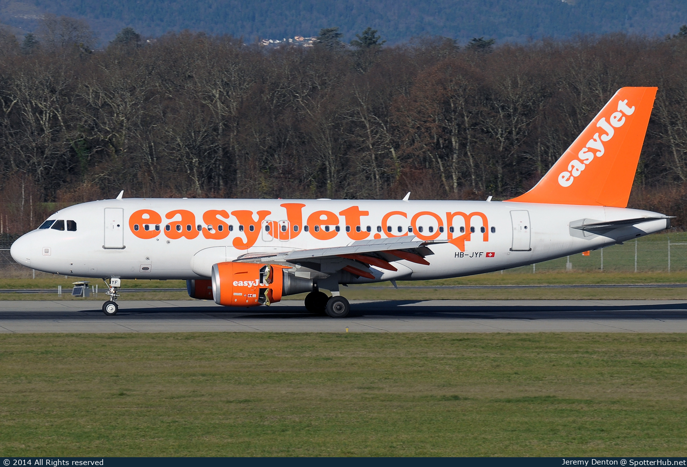 Photo of HB-JYF - Airbus A319-111 operated by easyJet Switzerland