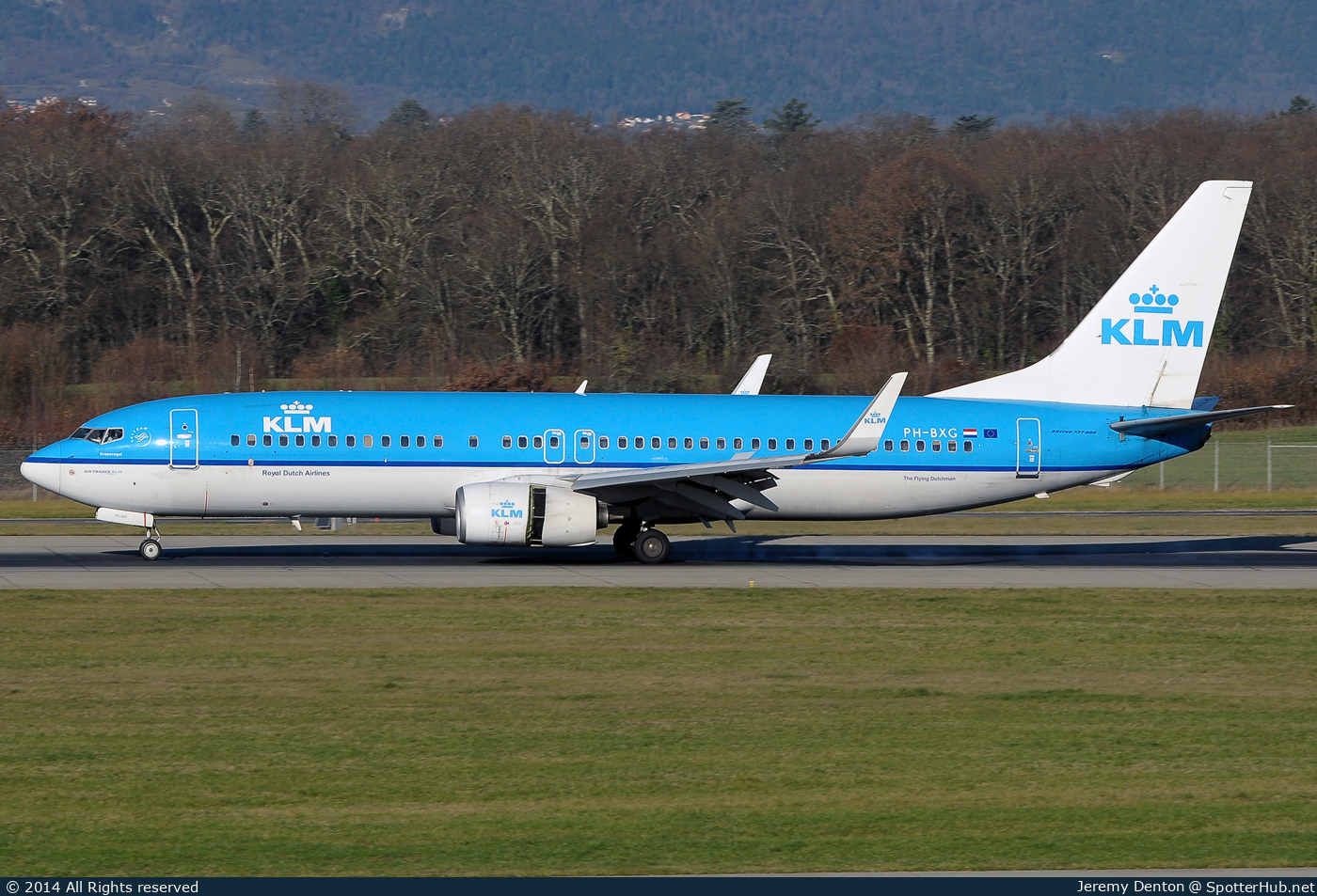 Photo of PH-BXG - Boeing 737-8K2 operated by KLM Royal Dutch Airlines