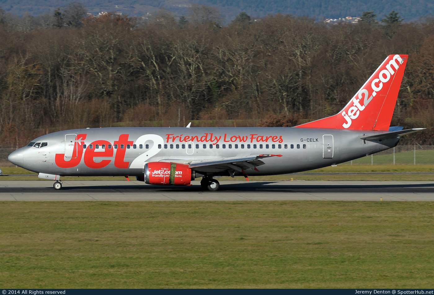 Photo of G-CELK - Boeing 737-330 operated by Jet2