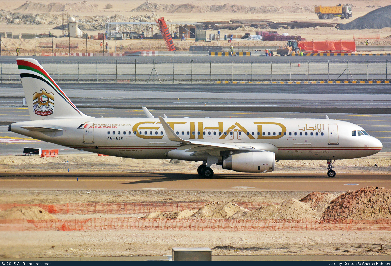 Photo of A6-EIW - Airbus A320-232 operated by Etihad Airways