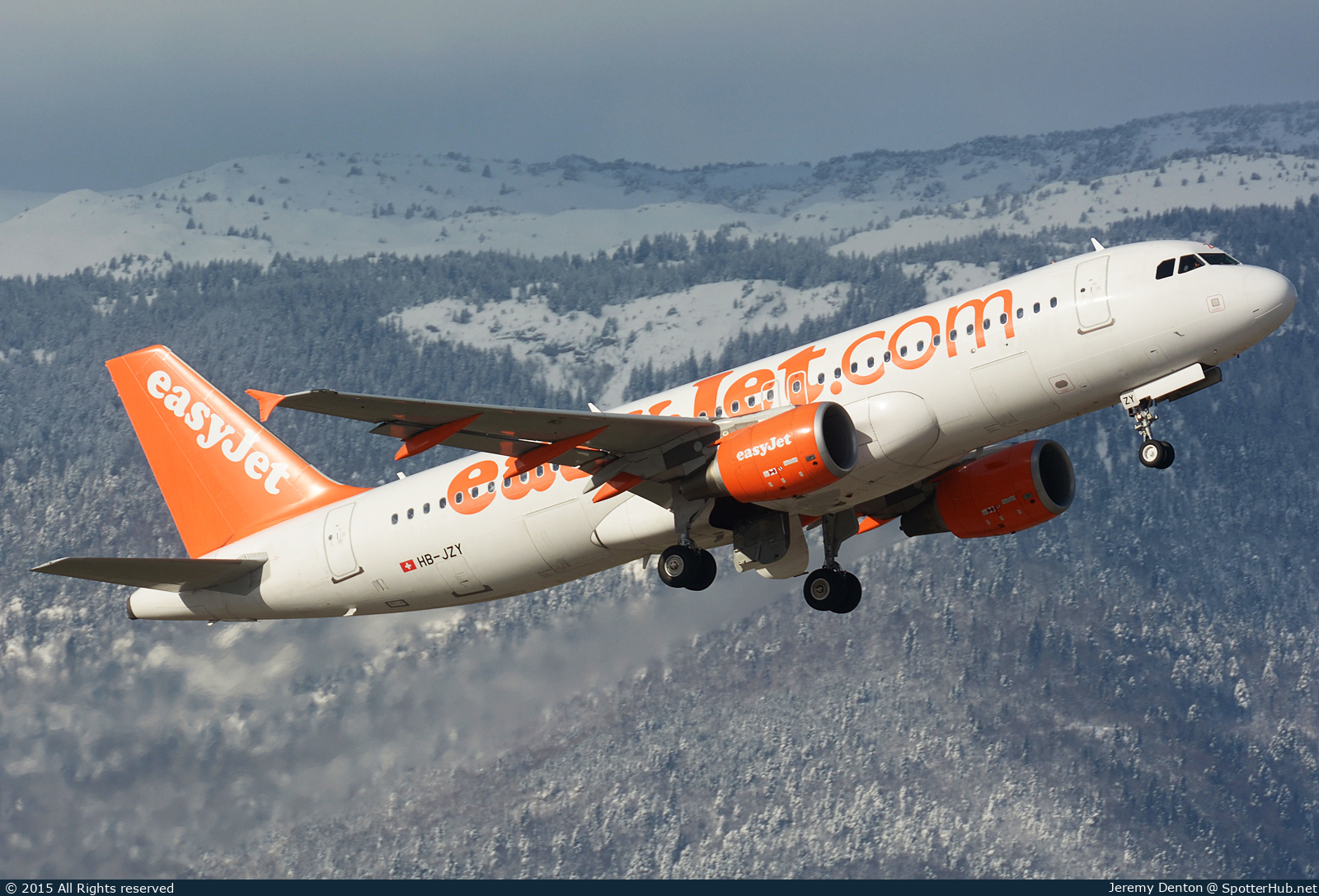 Photo of HB-JZY - Airbus A320-214 operated by easyJet Switzerland