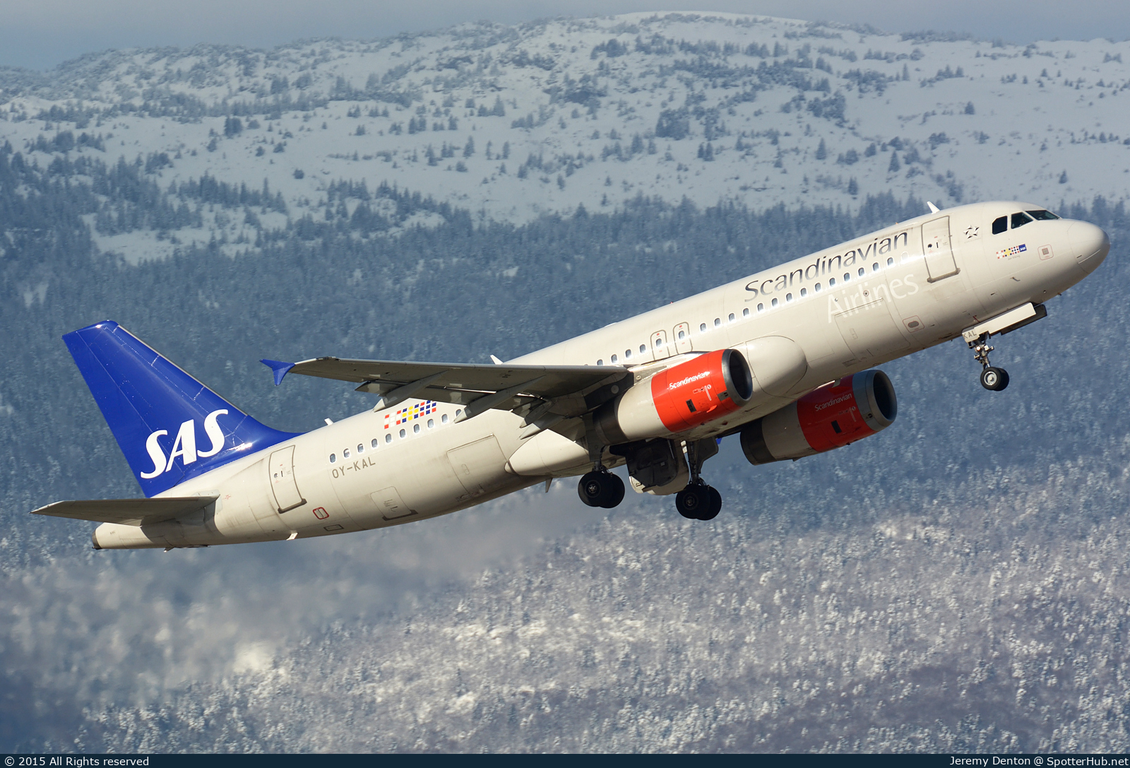 Photo of OY-KAL - Airbus A320-232 operated by SAS Scandinavian Airlines