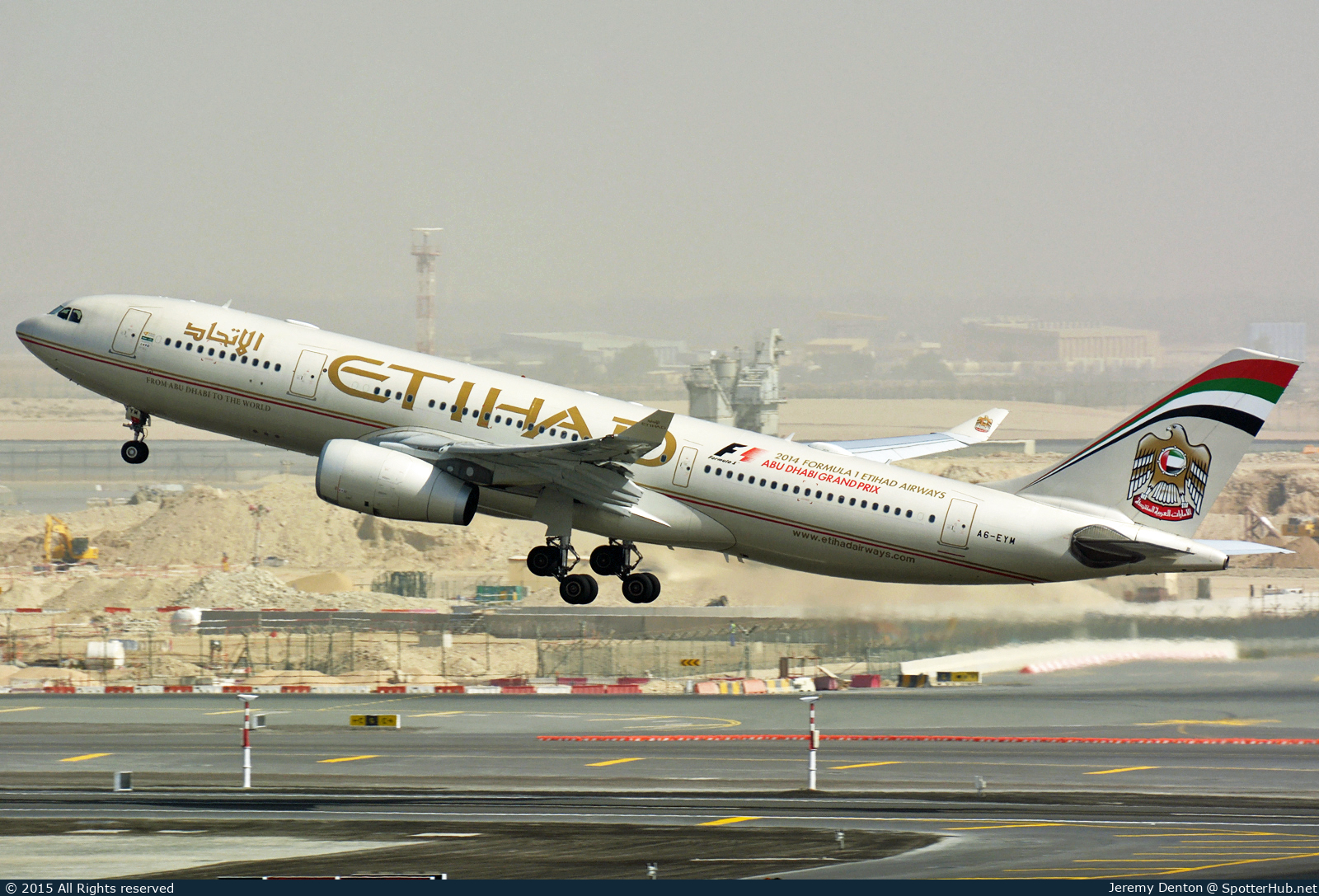 Photo of A6-EYM - Airbus A330-243 operated by Etihad Airways