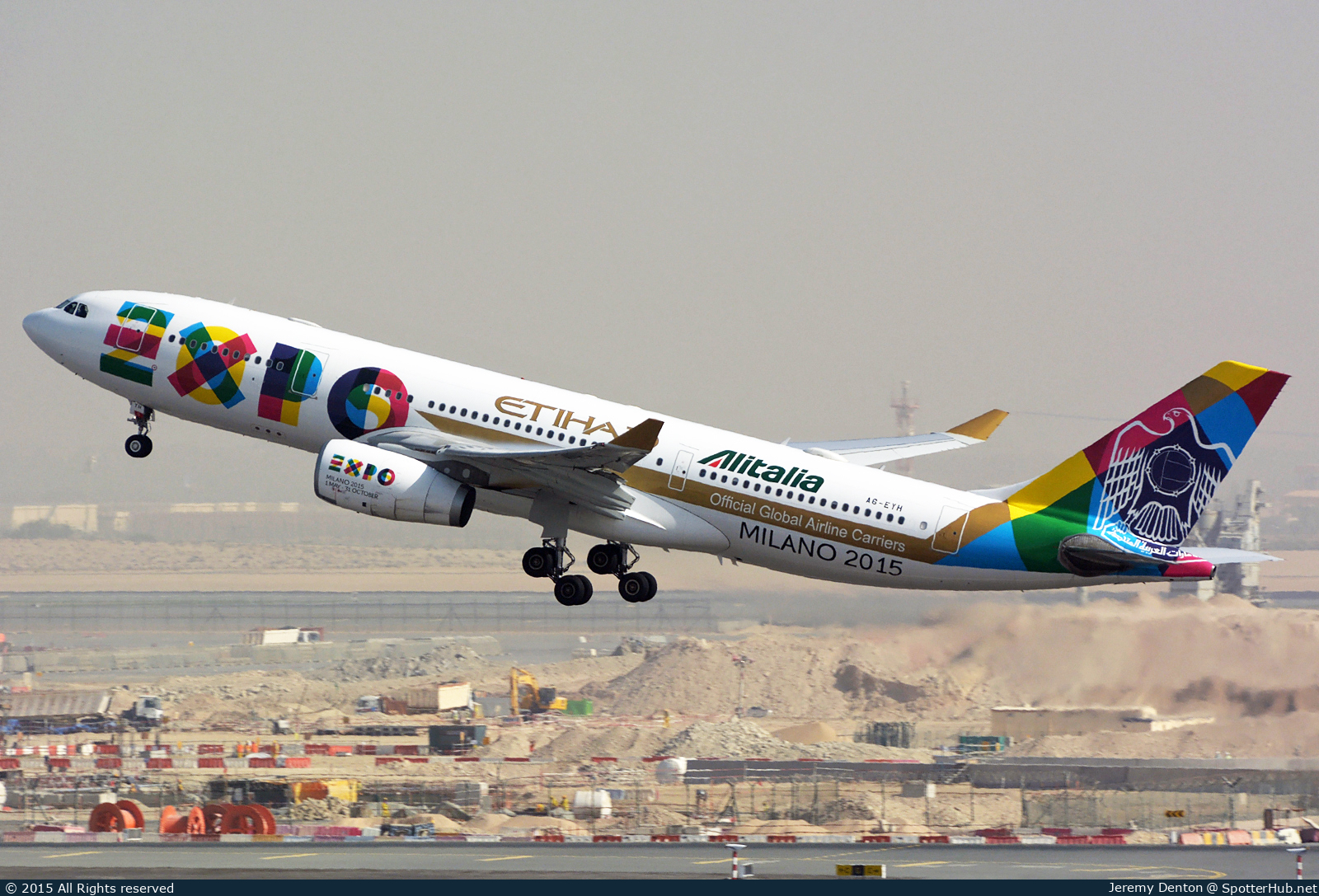 Photo of A6-EYH - Airbus A330-243 operated by Etihad Airways