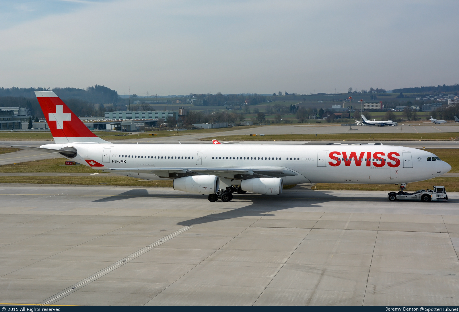 Photo of HB-JMK - Airbus A340-313 operated by Swiss International Air Lines