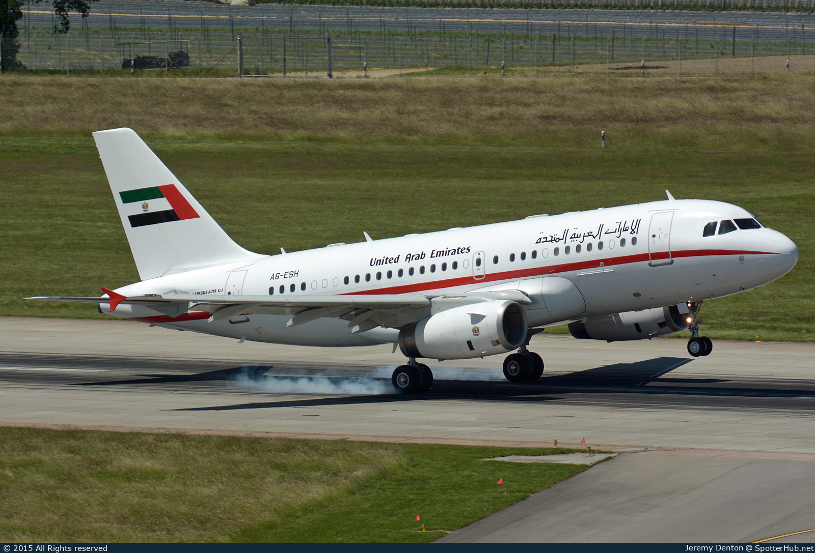 Photo of A6-ESH - Airbus A319-133(CJ) operated by Sharjah Ruler's Flight