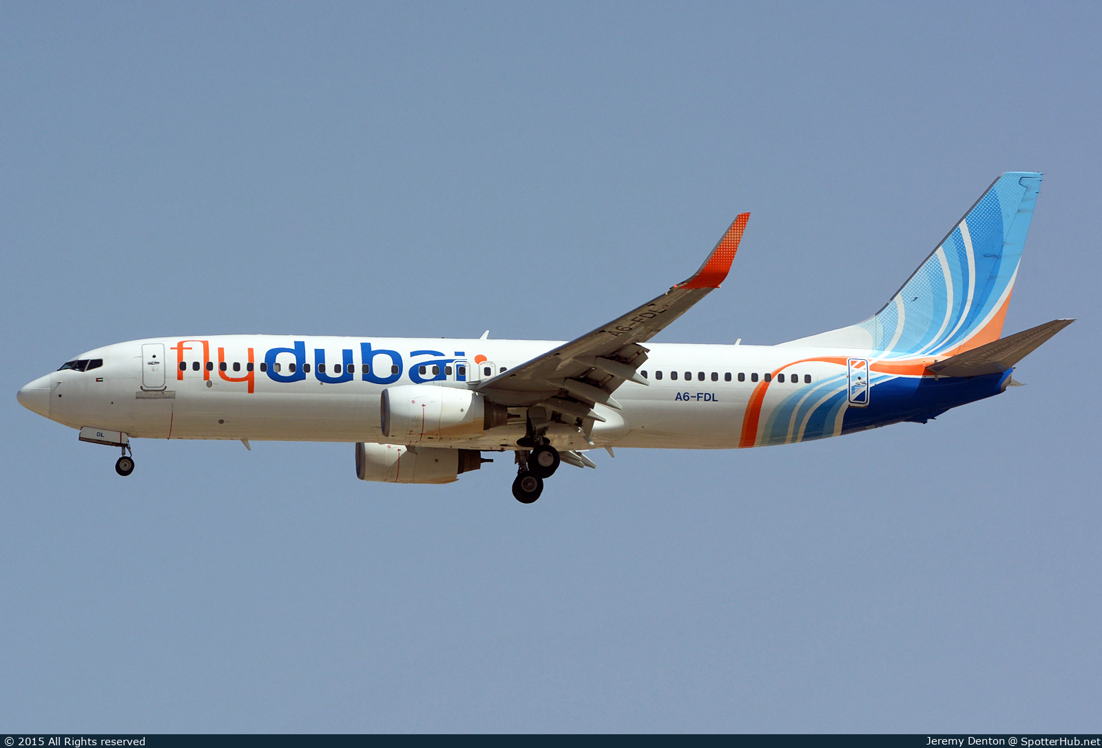 Photo of A6-FDL - Boeing 737-8KN operated by flydubai