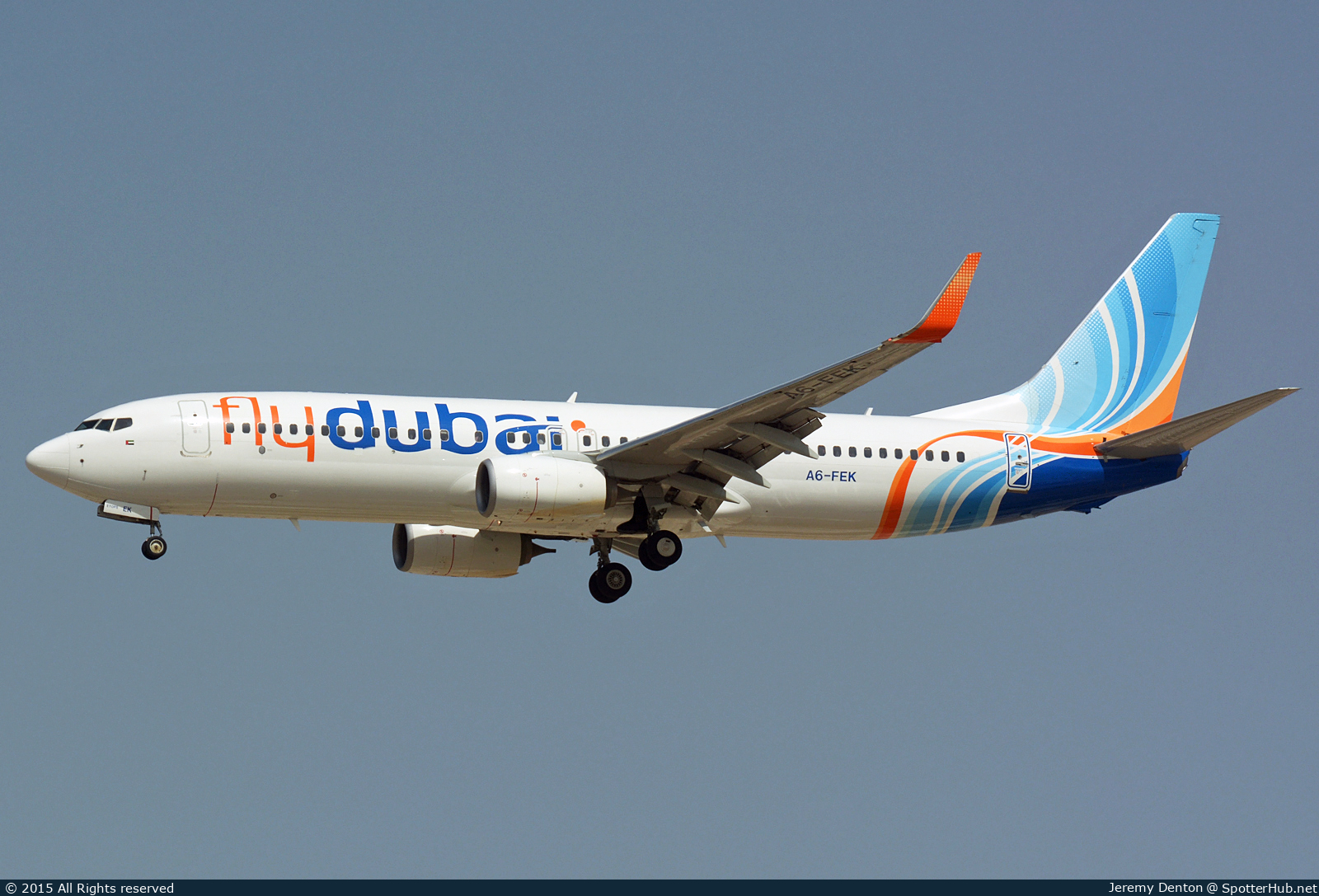Photo of A6-FEK - Boeing 737-8KN operated by flydubai