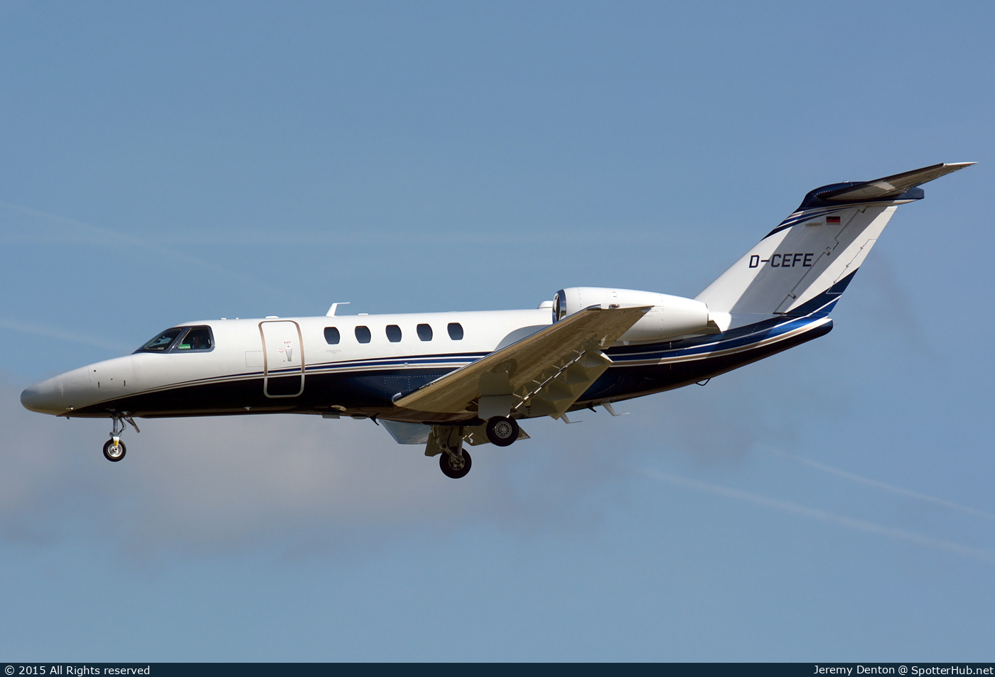 Photo of D-CEFE - Cessna 525C CitationJet CJ4 operated by E-Aviation