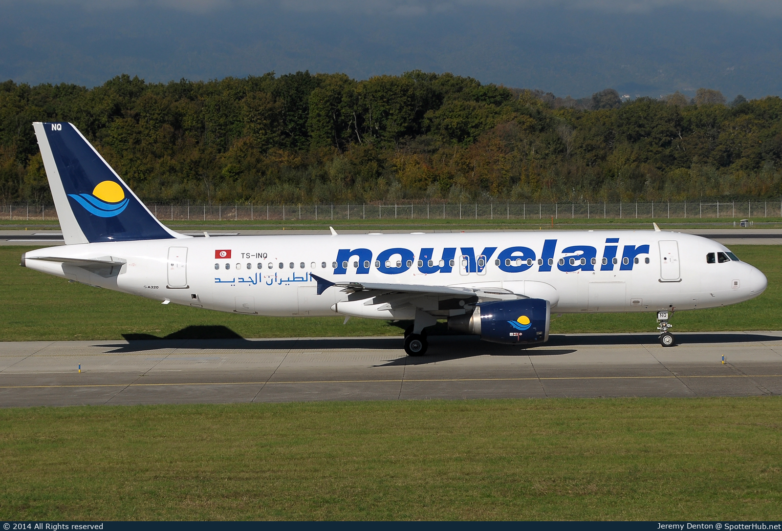 Photo of TS-INQ - Airbus A320-214 operated by Nouvelair