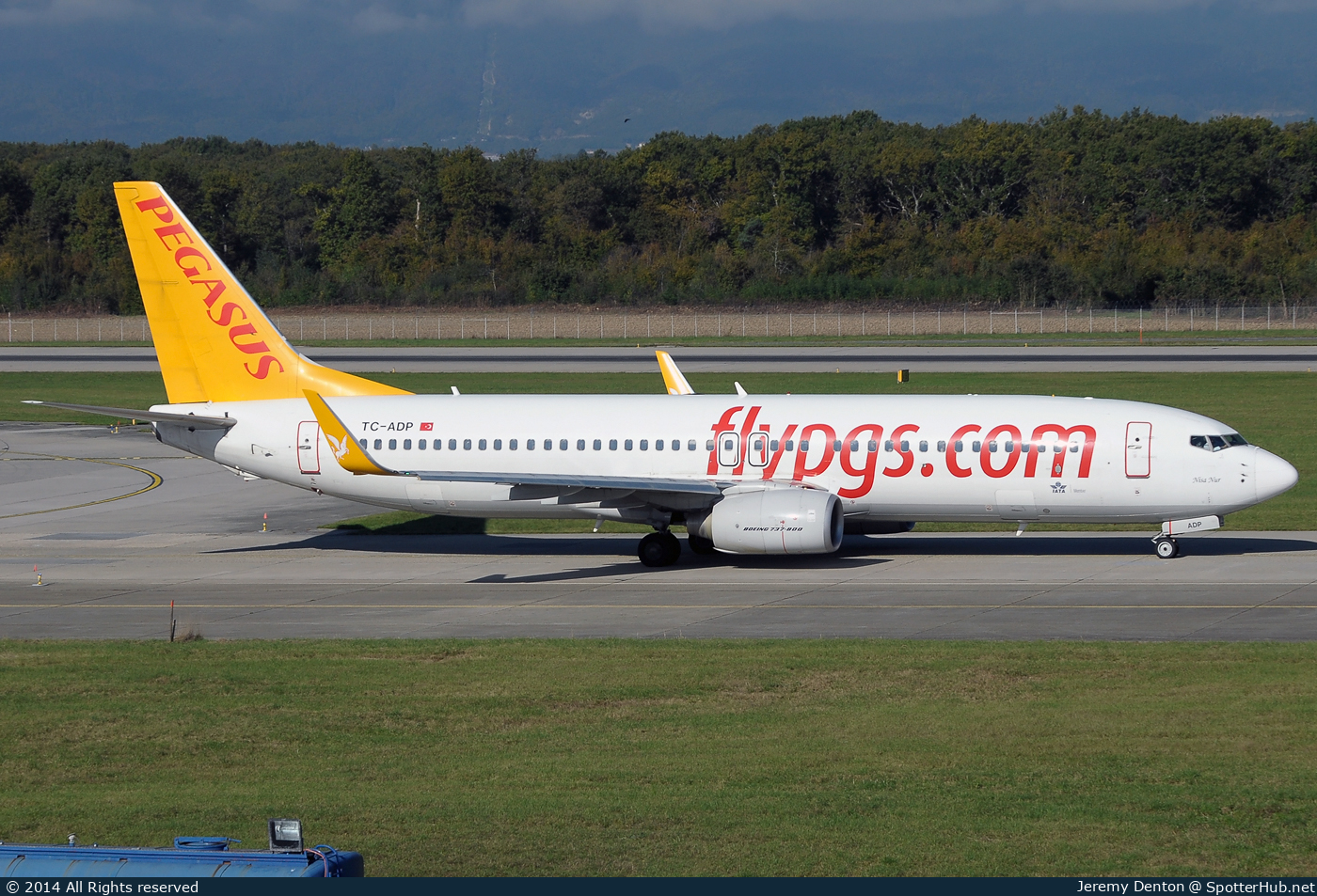 Photo of TC-ADP - Boeing 737-82R operated by Pegasus Airlines