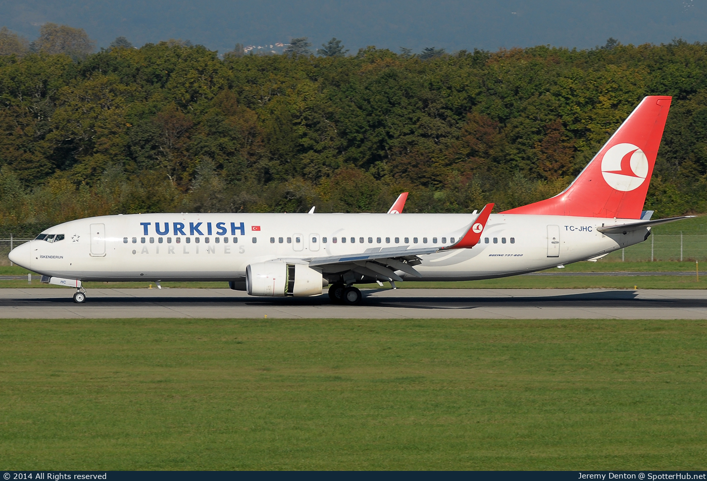 Photo of TC-JHC - Boeing 737-8F2 operated by Turkish Airlines
