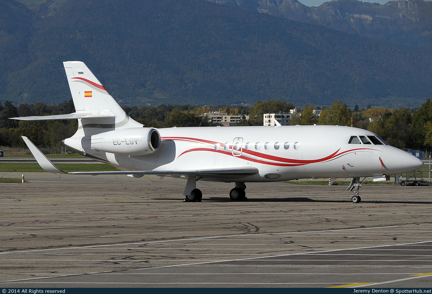 Photo of EC-LGV - Dassault Falcon 2000LX operated by Gestair Private Jets