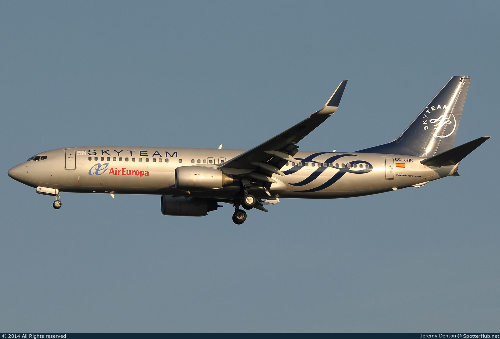 Photo of EC-JHK - Boeing 737-85P operated by Air Europa