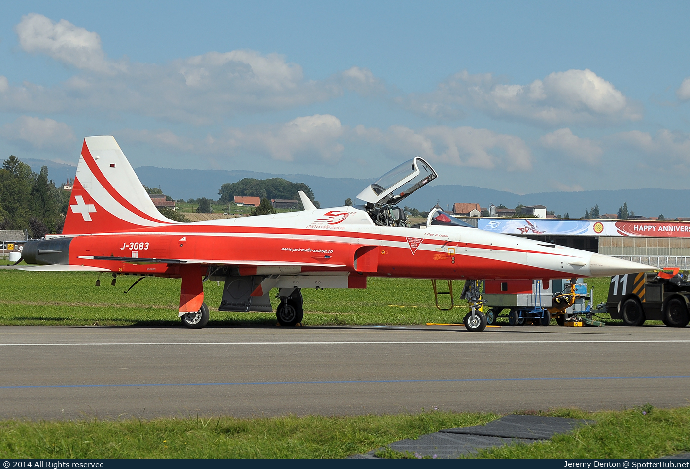Photo of J-3083 - Northrop F-5E Tiger II operated by Swiss Air Force